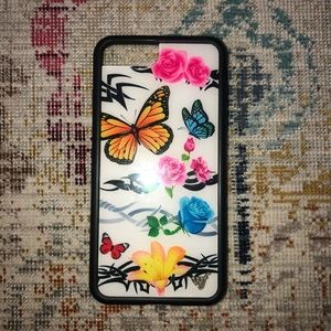 Tattoo butterfly wildflower iPhone 8 Plus case